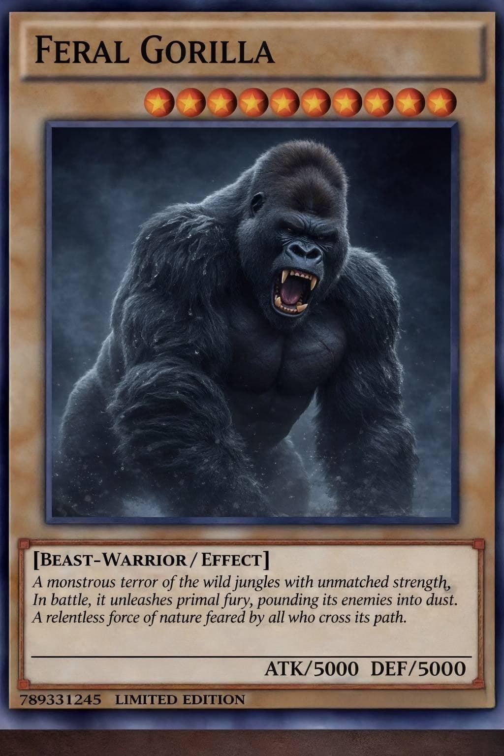 Feral legend card