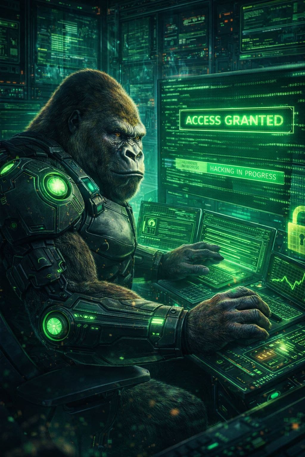 Gorilla hacker command
